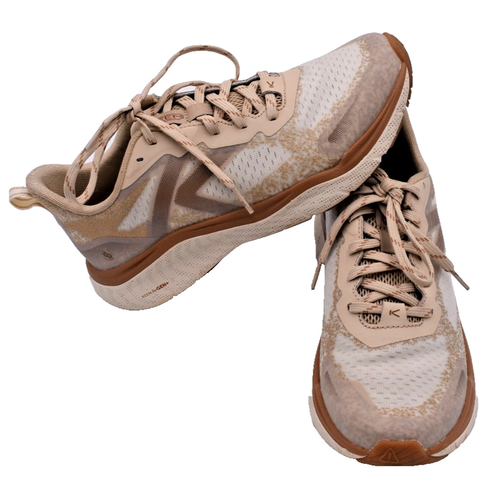KEEN Leiki Speed Low Top Lace Up Hiking Shoe - Birch / Safari - Womens 8